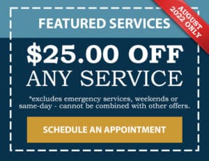 25 off any service
